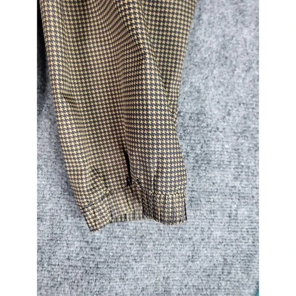 DryJoys‎ FootJoy Pullover Golf Windbreaker Houndstooth Lightweight Men Sz M - Picture 10 of 12